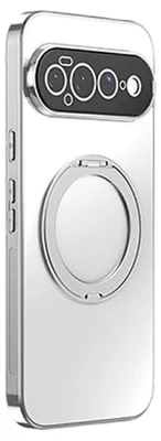 Immagine prodotto di Custodia per smartphone con magnete MagSafe, anello girevole a 360 gradi, protezione per fotocamera, compatibile con Google Pixel 11, realizzata in plastica