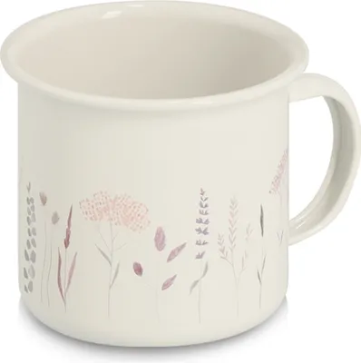 Zdjęcie produktu dla Kubek Zeller, metal, 9x8 cm, 320 ml, biały