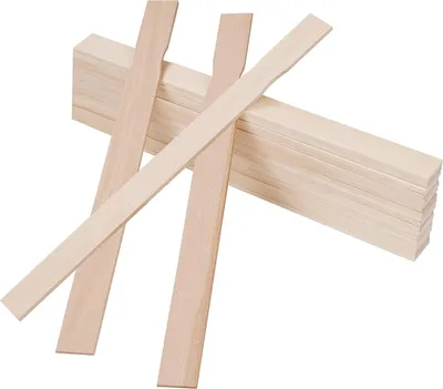 Productafbeelding van Houten Verf Roerstaafjes (25 Stuks) – 30 x 2.2cm – Mengstokken voor Verf, Silicoon & Hars – Boekmerken, Handvaten voor Bruiloften, Huis/Garten Kunst & Hobby Projecten