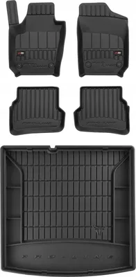 Immagine prodotto di SET di tappetini in gomma 3D Skoda Fabia 3 station wagon 2014-2022 d