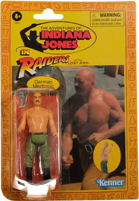 Obrázok produktu pre Hasbro Indiana Jones Retro Collection akčná figúrka Nemecký mechanik (Dobyvatelia stratenej archy) 10 cm
