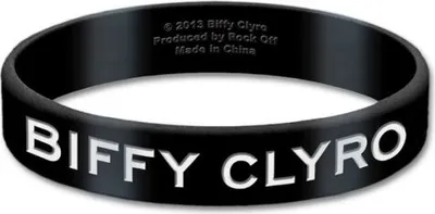 Produktbild von Biffy Clyro - Logo Gummy Armband