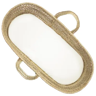 Produktbild von Spannbettlaken Jeanne - 70 x 30 cm - Elfenbein | by SEVIRA KIDS