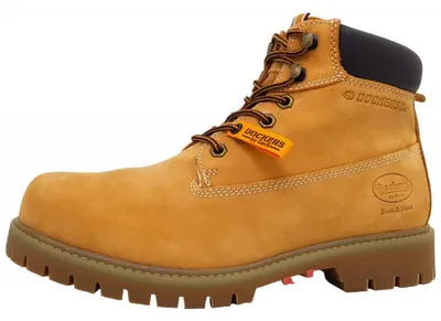 Immagine prodotto di Scarpe da uomo Dockers by Gerli, stivali, fodera calda, color marrone, casual