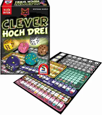 Image de Schmidt 49384 Schmidt Clever hoch Drei Würfelspiel
