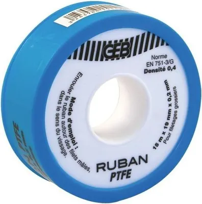 Immagine prodotto di Nastro in PTFE standard 12 mm x 12 m 0,075 mm - Grigio