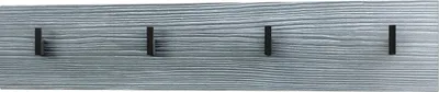 Produktbild von Vladon Wandgarderobe Wandpaneel Garderobenpaneel Linea V2, Germany, in Avola-Anthrazit