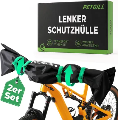 Productafbeelding van Stuurhoes e-bike - Set van 2 - 420D - Waterdicht