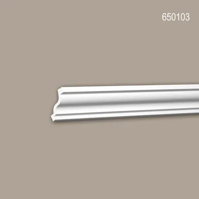 Produktbild von PROFHOME 650103 Eckleiste Stuckleiste Deckenleiste Zierleiste stoßfest 2 m