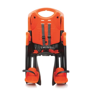 Produktbild von Bellelli Tiger Relax Cycling Sattel hinten schwarz-orange