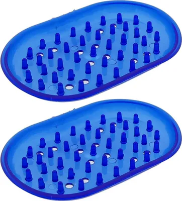 Produktbild von 2er Set Seifen-Igel blau