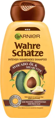 Produktbild von Garnier Wahre Schätze Shampoo Avocado Oel und Sheabutter 250ml