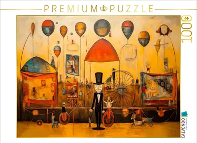 Produktbild von CALVENDO Puzzle Zirkus der Zeitreisenden | 1000 Teile Lege-Größe 64x48cm Foto-Puzzle für glückliche Stunden