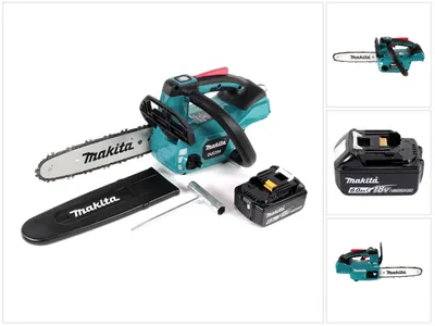 Obrázok produktu pre Akumulátorová reťazová píla Makita DUC 254 G1 18 V 25 cm bez kefy + 1x batéria 6,0 Ah - bez nabíjačky