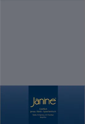 Produktbild von Janine ELASTIC Spannbetttuch 5002 .100 X 200 opalgrau
