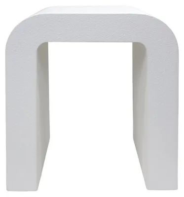 Immagine prodotto di Tavolino Mobili Rebecca Ametrine 45x40x30 cm MDF Bianco Moderno