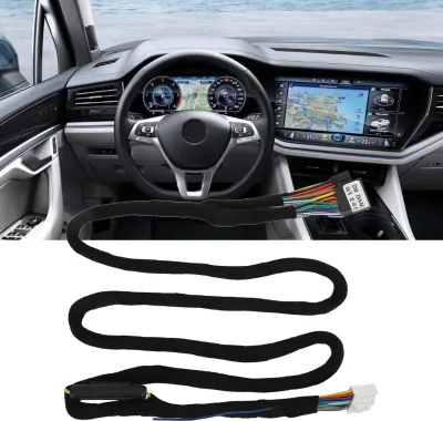 Immagine prodotto di 12V auto DSP amplificatore cablaggio cavo presa ISO spina alta fedeltà universale per Android