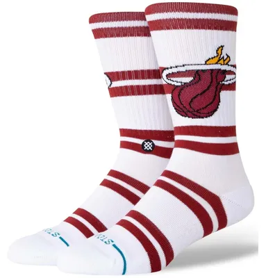 Zdjęcie produktu dla Skarpetki Stance Stance Casual Prep Miami Heat Crew Socks dla Uni
