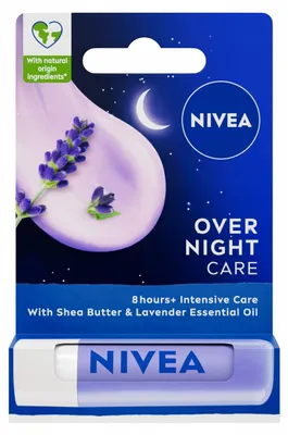Obrázek produktu pro Nivea Overnight Care Pielęgnująca pomadka do ust, 4.8g
