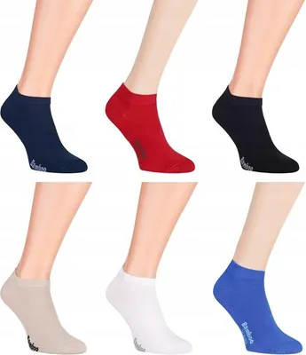 Produktbild von Skarpol Bambus Stop-Socken 6 Paar Größe 45-47