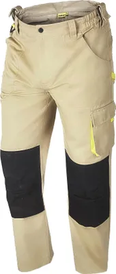 Produktbild von Pure Work Herren Arbeitshose Arbeitsbundhose Beige-XL