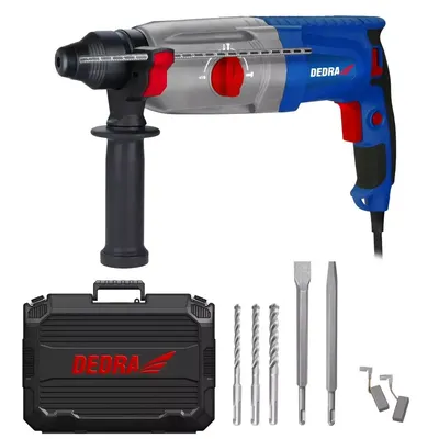 Produktbild von Młotowiertarka SDS+ DEDRA DED7852 1050W, 0-980r/min, 3 funkcje, walizka