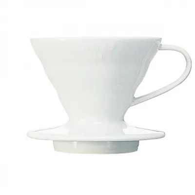 Obrázek produktu pro Hario V60, Dripper, Bílá, Keramický, 1 kusů