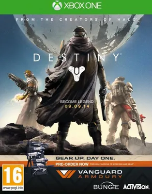 Produktbild von Activision Destiny Vanguard Armoury Edition, Xbox One, Xbox One, FPS (First Person Shooter), T (Jugendliche)