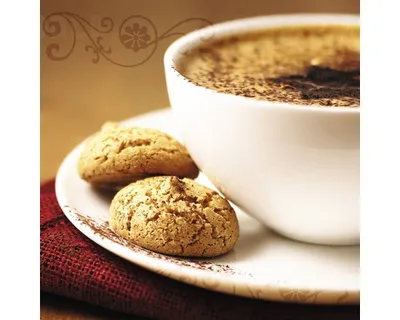 Produktbild von Glasbild Little Coffeetime I 50x50 cm