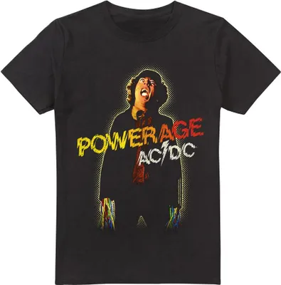 Produktbild von AC/DC - "Powerage" T-Shirt für Herren TV13302 (L) (Schwarz)