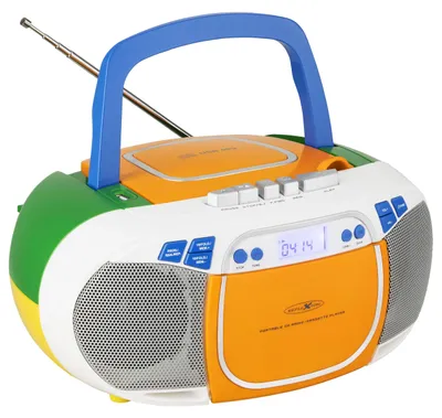 Image de Radio-cassette RCR2880 avec lecteur CD, lecteur cassette, radio FM, port USB et lecteur MP3