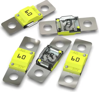Produktbild von 5x AUPROTEC Midi Hochstromsicherung 60A Schraubsicherung gelb