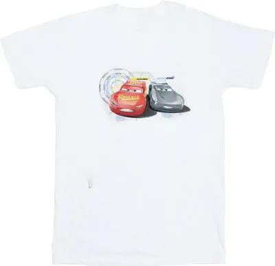Produktbild von Disney - "Cars Lightning Vs Storm" T-Shirt für Damen BI16157 (S) (Weiß)