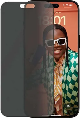 Produktbild von PanzerGlass ® Privacy Displayschutz iPhone 15 Pro Max | Ultra-Wide Fit m. EasyAligner, Apple, Apple - iPhone 15 Pro Max, Trockene Anwendung, Schockresistent, Transparent, 1 Stück(e)