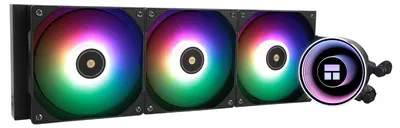 Obrázok produktu pre Thermalright Frozen Notte 360, čierna, ARGB V2, vodné chladenie CPU, 360 mm, špecifikácia: vodné chladič CPU, 3 PWM ventilátory, kompatibilné s AM4/AM5, Intel LGA 1851/1700/115x/1200/2011 – farba: čierna