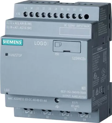 Obrázok produktu pre Siemens 6ED1052-2MD08-0BA2 SPS-Steuerungsmodul 12 V/DC, 24 V/DC