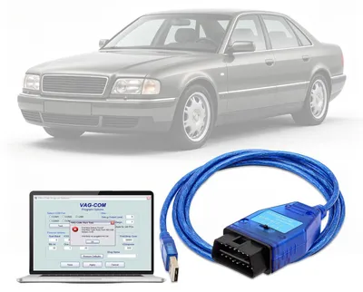 OBD2 Diagnosekabeladapter KKL 409.1 + FiatEcuScan FT232RL
