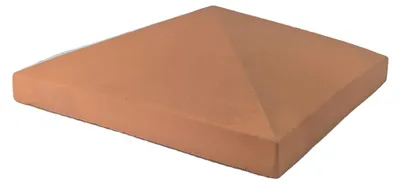 Image de Chapeau Pilier 49x49 Pointe De Diamant - Rouge