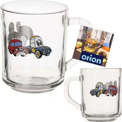 Immagine prodotto di Orion bicchiere in vetro per bere tazza tazza per bambini AUTO 230 ml