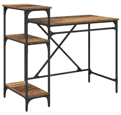 Obrázok produktu pre vidaXL Stôl z regenerovaného dreva 105 x 50 x 90 cm Materiál na báze dreva