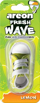 Image de Arbre à parfum original Areon FRESH WAVE Chaussures Désodorisant pour voiture Parfum citron
