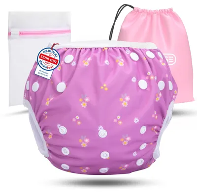 Produktbild von KIDVERSE Schwimmwindel Baby 0-3 Jahre - Schwimmwindeln wiederverwendbar
