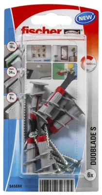 Zdjęcie produktu dla Fischer 545684 kotwa wkręcana / kołek rozporowy 6 szt. 44 mm