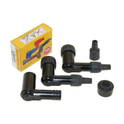 Produktbild von 3x Zündkerzenstecker Set NGK LB05F für Motorräder, Roller, Moped und Mofa