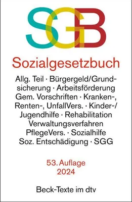 Produktbild von Sozialgesetzbuch mit Sozialgerichtsgesetz