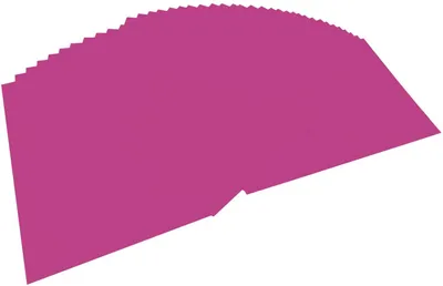 Produktbild von folia 6421 - Tonpapier eosin, DIN A4, 130 g/qm, 100 Blatt - zum Basteln und kreativen Gestalten von Karten, Fensterbildern und für Scrapbooking