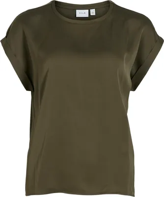 Produktbild von Vila VIELLETTE S/S Satin TOP - NOOS