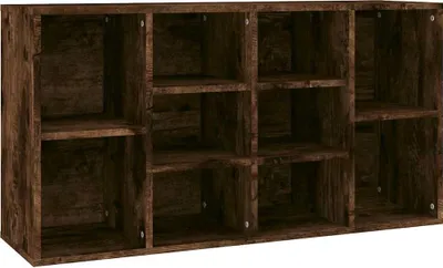 Obrázek produktu pro vidaXL Lavice na boty kouřový dub 103x30x55 cm materiál na bázi dřeva