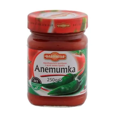 Zdjęcie produktu dla Sos z ostrej Papryki Bułgarska "Apetitka" Olinesa 250g
