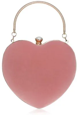 Produktbild von Rote Abendclutch für Damen mit Kette
